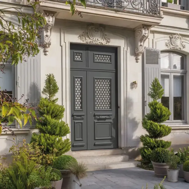 Porte d'entrée sur mesure